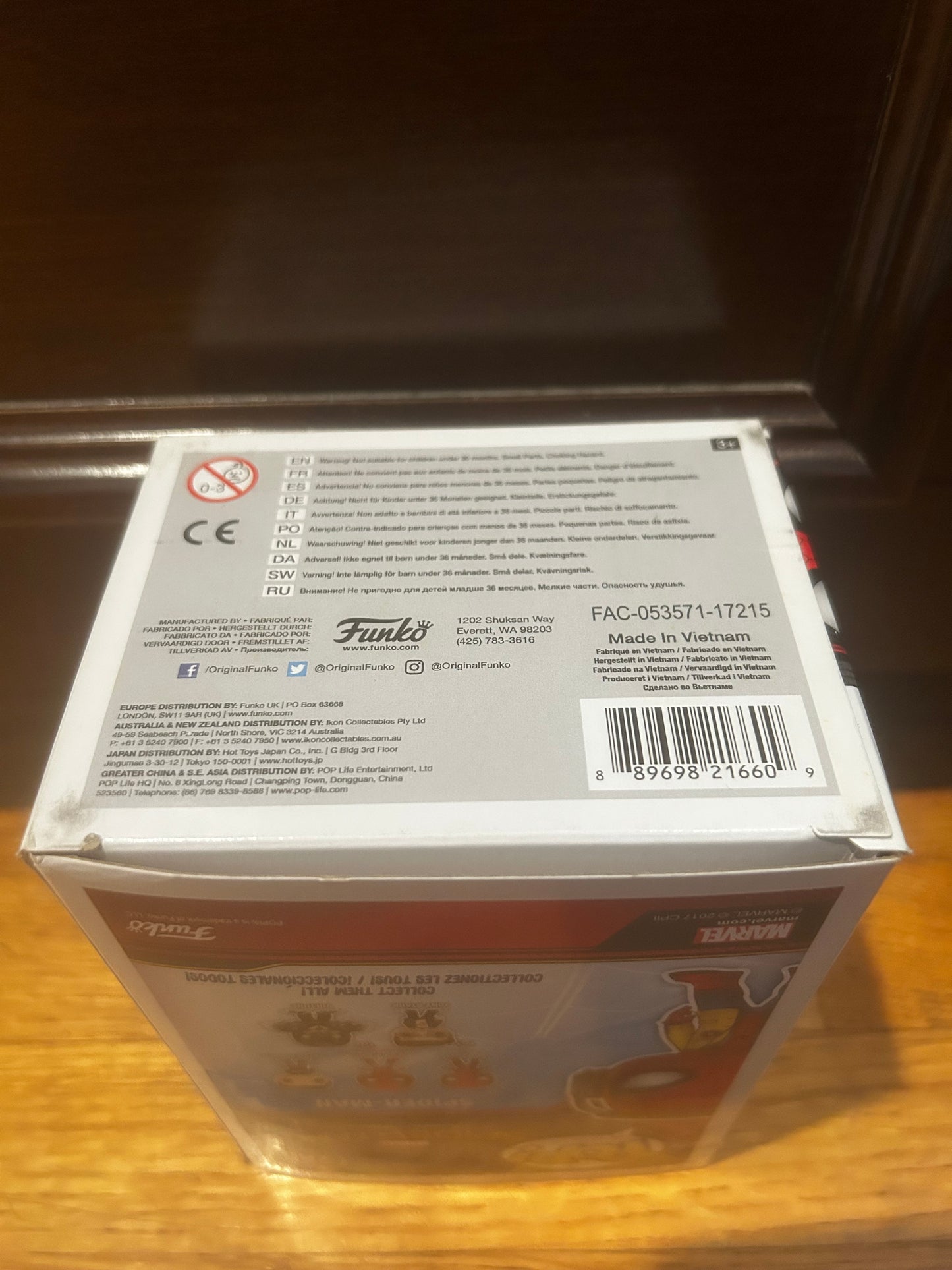 Funko Pop Marvel Live Movie Spider-Man Homecoming: Spider-Man #265 w/ headphones