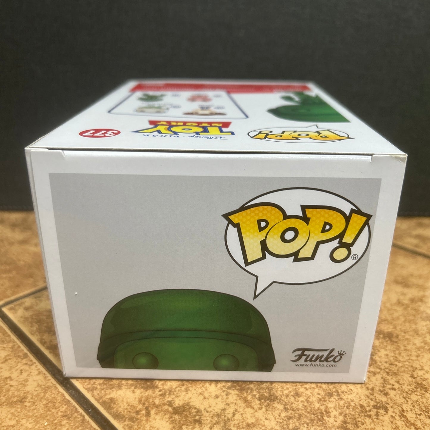 Funko Pop Disney Toy Story Army Man #377 Box Lunch Exclusive Toy Story Land Box