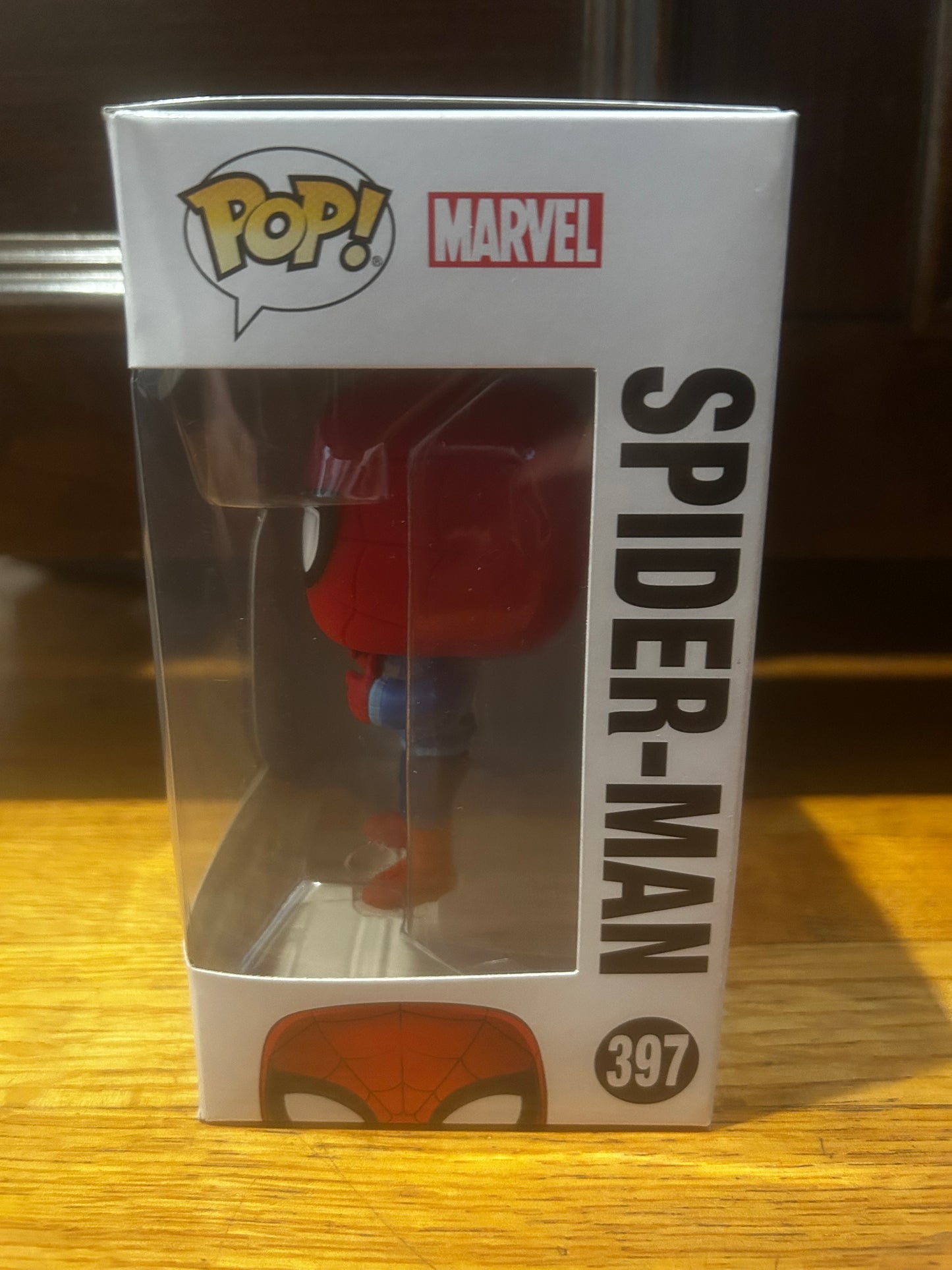 Funko Pop Marvel Spider-Man in Ugly Holiday Sweater #397
