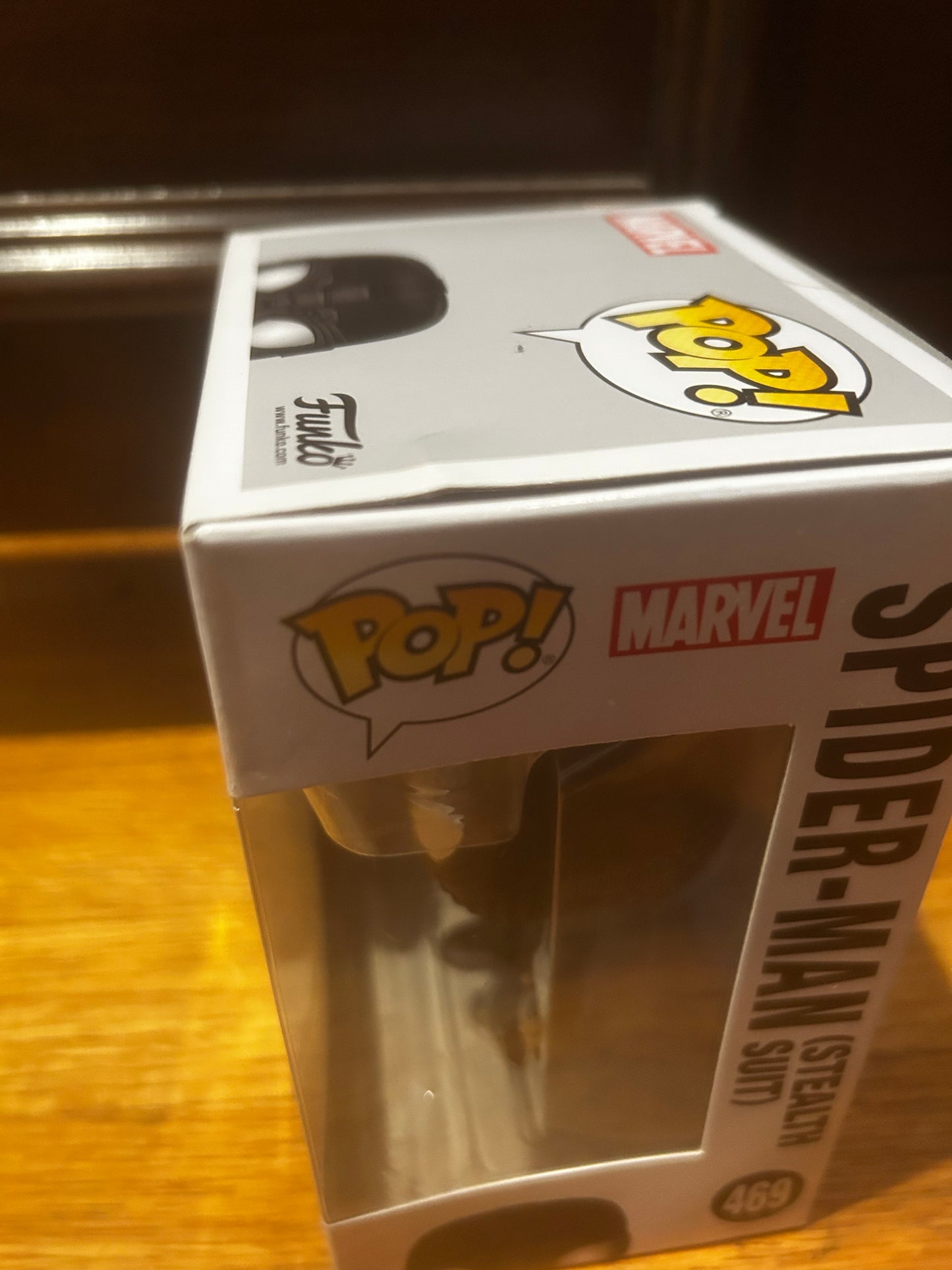 Funko Pop Marvel Live Movie: Spider-Man Far From Home: Spider-Man Stealth Suit #469