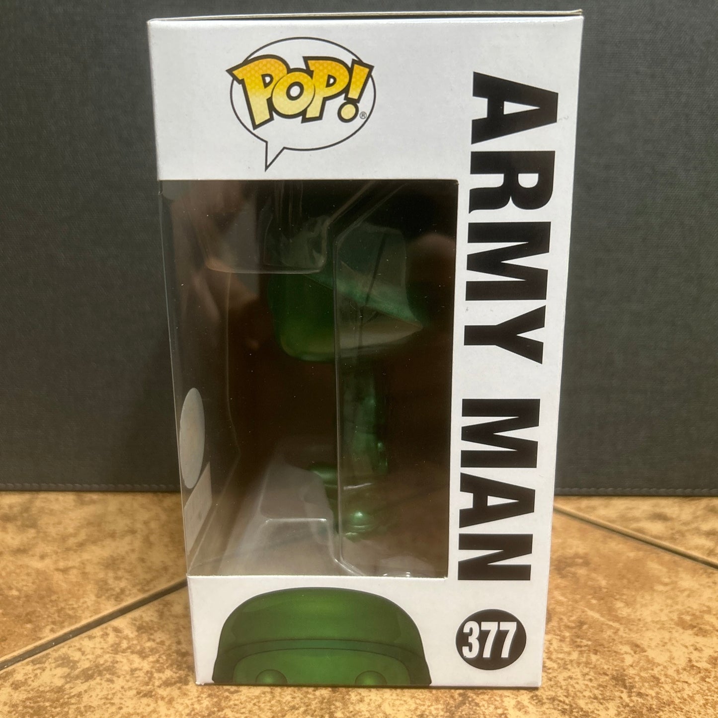 Funko Pop Disney Toy Story Army Man #377 Box Lunch Exclusive Toy Story Land Box