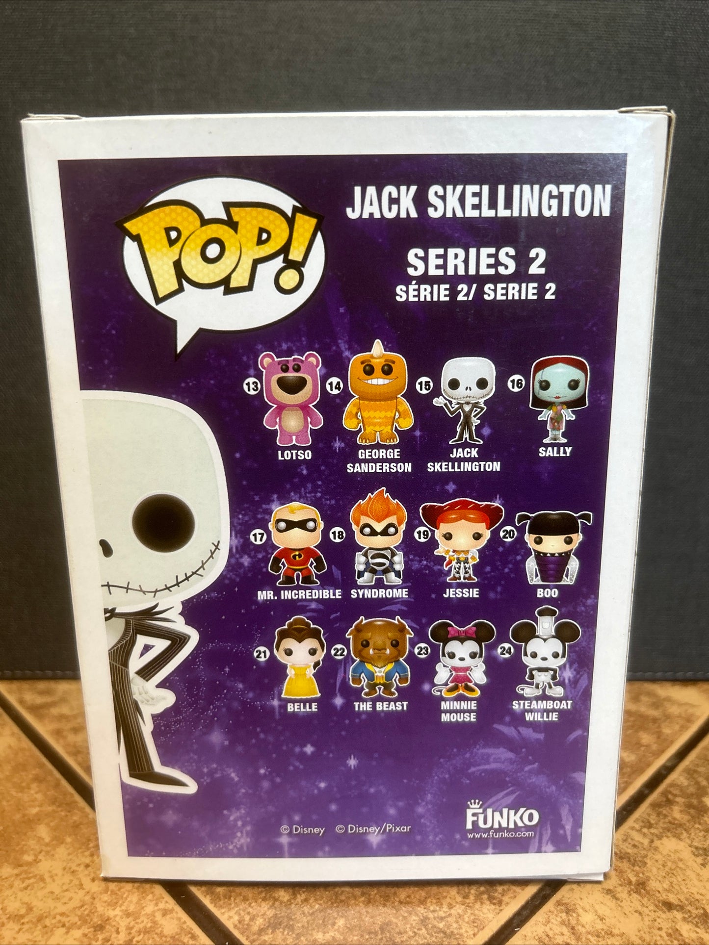 Funko Pop Disney Animation Nightmare Before Christmas: Jack Skellington #15