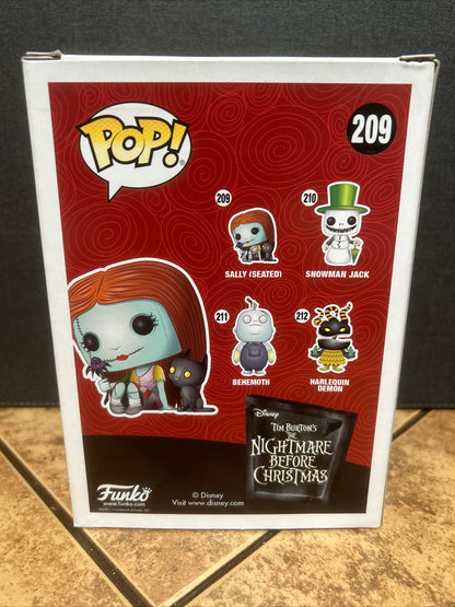 Funko Pop Disney Animated Nightmare Before Christmas: Sally Seated #209 NYCC Exclusive