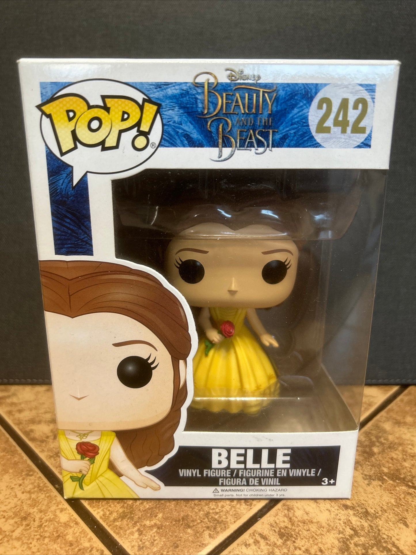 Funko Pop Live Action Disney Movie Beauty and the Beast: Belle #242 Yellow Dress