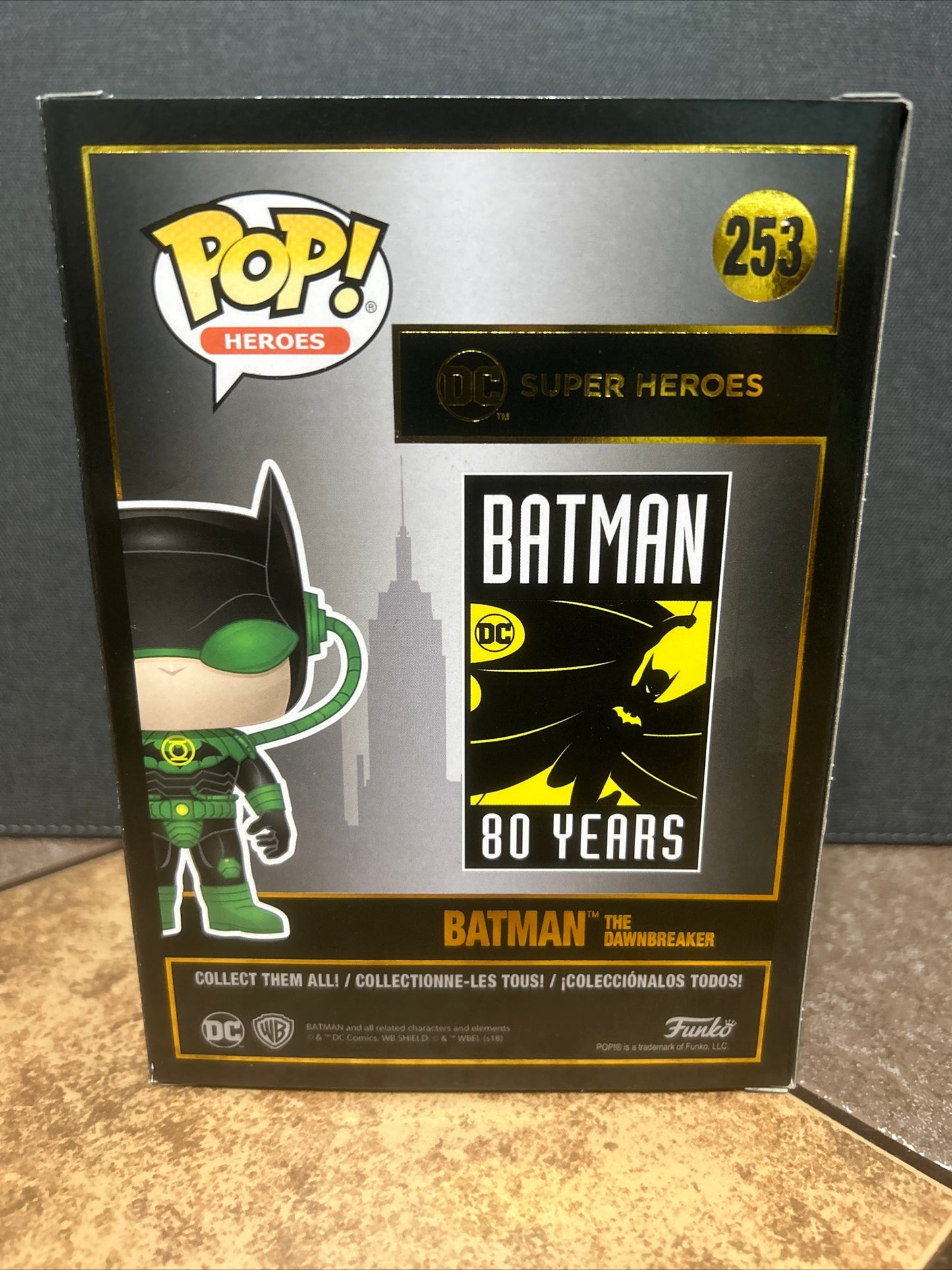 Funko Pop Heroes DC Comics Batman Dawn Breaker #253 Hot Topic Exclusive