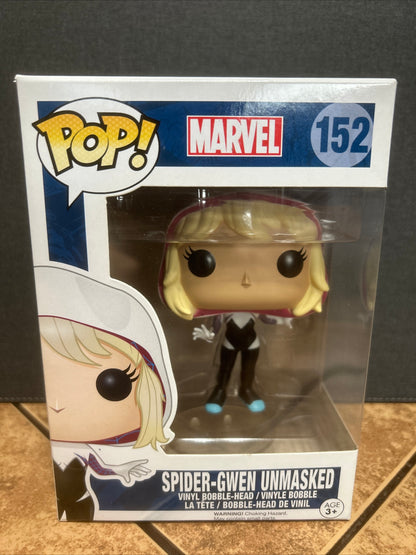 Funko Pop Marvel Comics: Spider-Gwen UnMasked #152