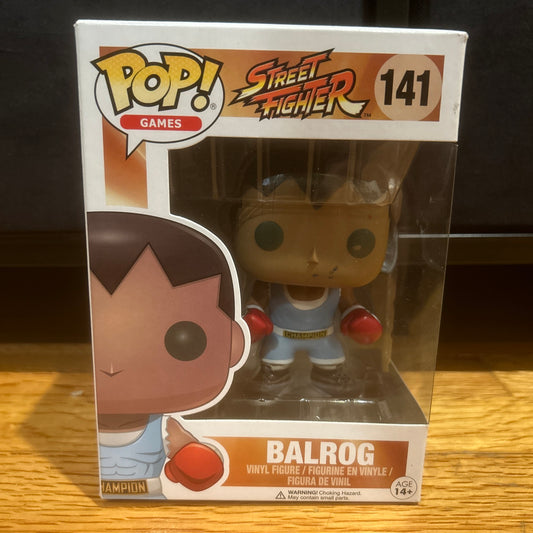 Funko Pop Video Game Street Fighter: Balrog #141