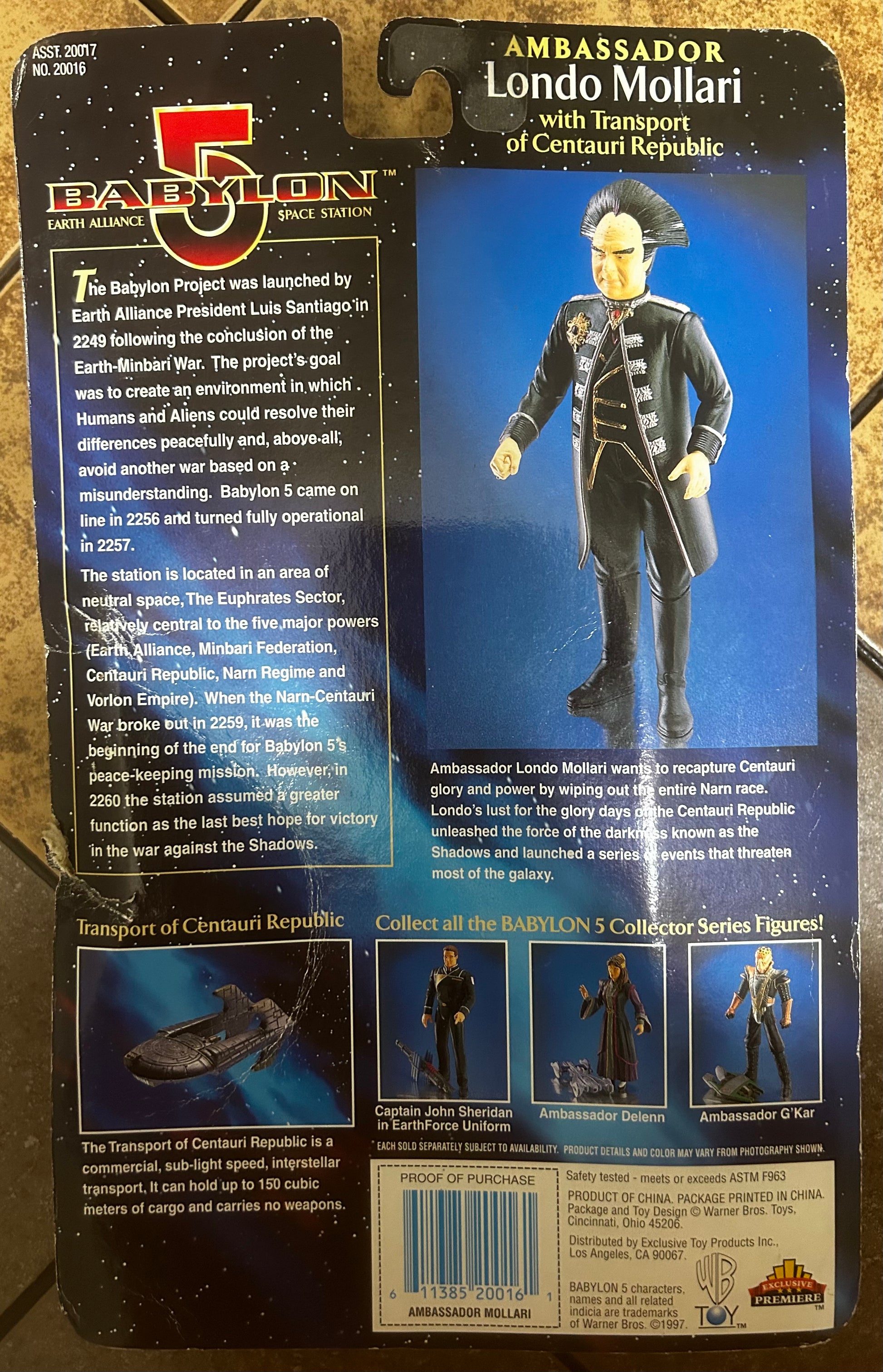 Babylon 5 Earth Alliance Space Station Ambassador Londo Mollari W Tra babylon-5-earth-alliance-space-station-ambassador-londo-mollari-w-tra