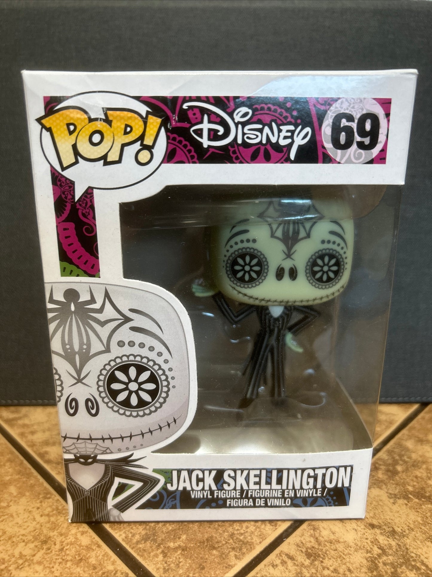 Funko Pop Nightmare Before Christmas: Jack Skellington #69 Day Of The Dead Version