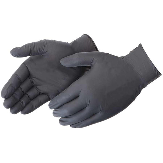 Bioskin Black Nitrile Disposable Gloves 100PK - Large