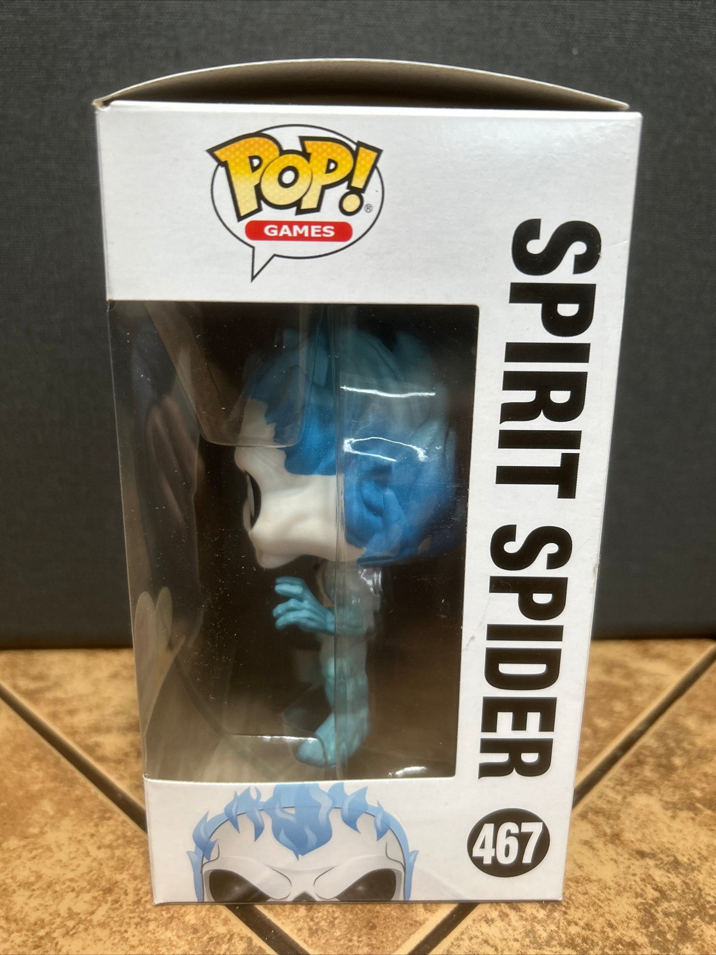 Funko Pop Marvel Spider-Man Gamer Verse Spirit Spider #467 GITD Walgreens Exclusive