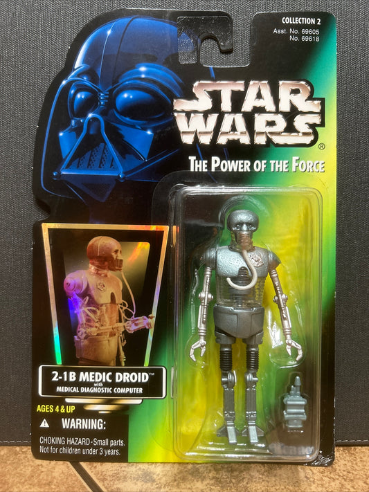 Star Wars Power of the Force 2-1B Medic Droid Medical Diagnostic Computer