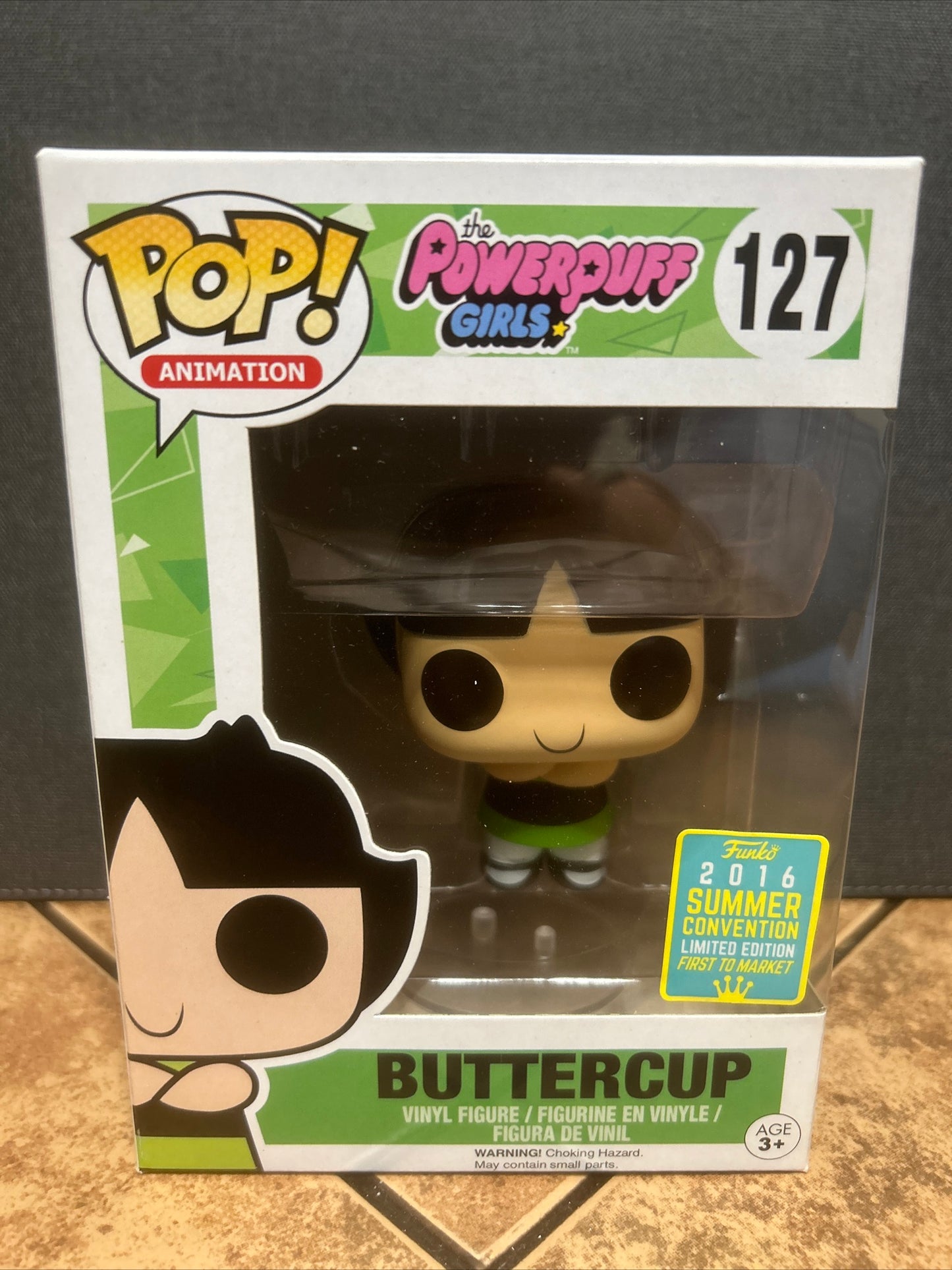 Funko Pop The Powerpuff Girls: Buttercup #127 2016 Summer Convention