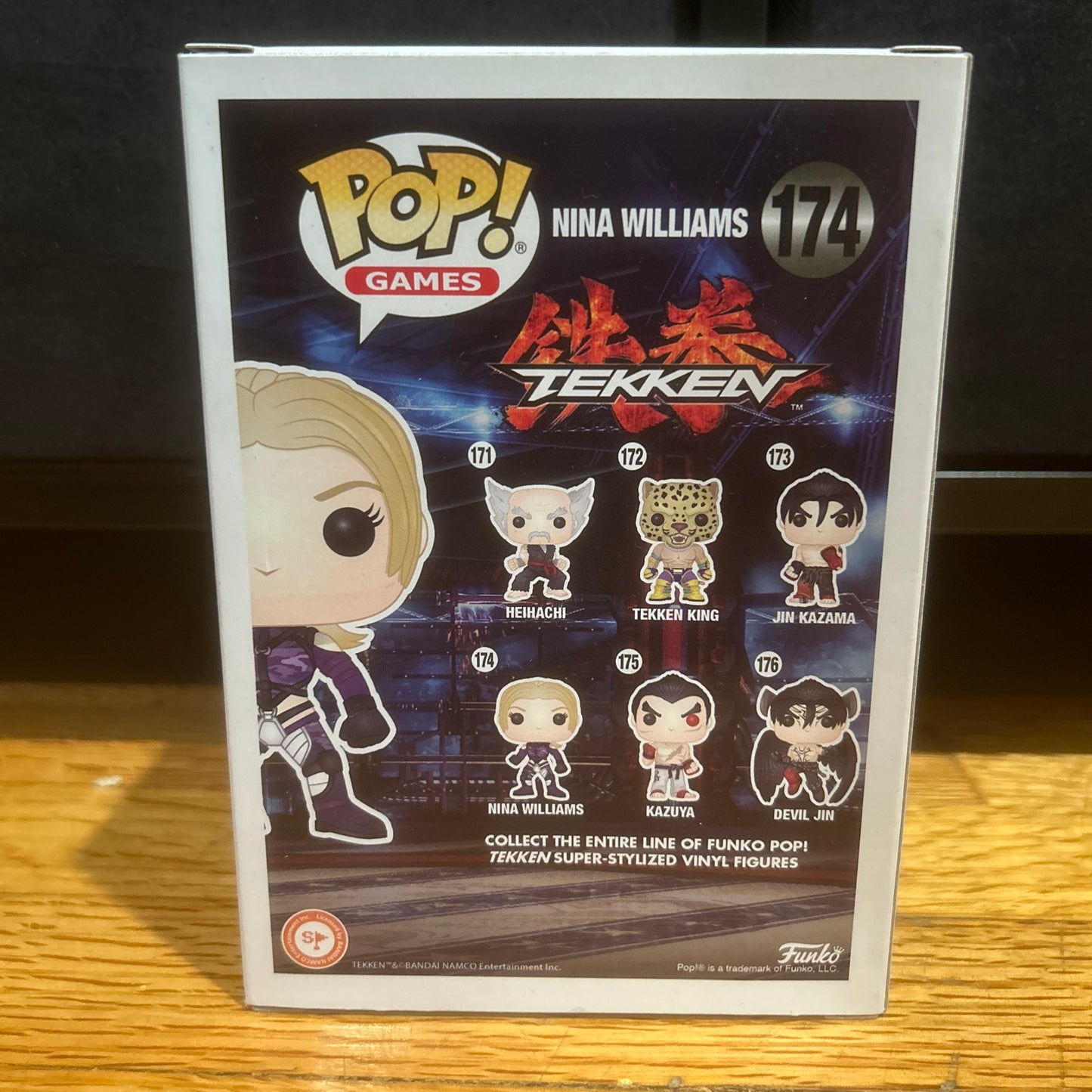 Funko Pop Video Games Tekken Nina Williams #174