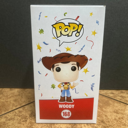 Funko Pop Disney Pixar Animation Movie Toy Story Woody #168 20th Anniversary