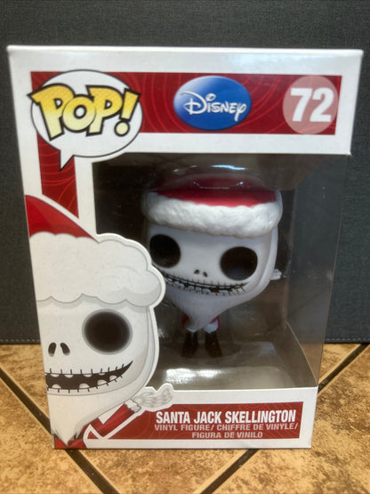 Funko Pop Disney Nightmare Before Christmas: Santa Jack Skellington #72