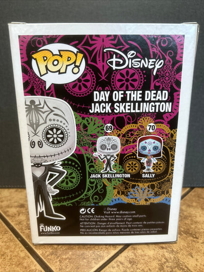 Funko Pop Nightmare Before Christmas: Jack Skellington #69 Day Of The Dead Version