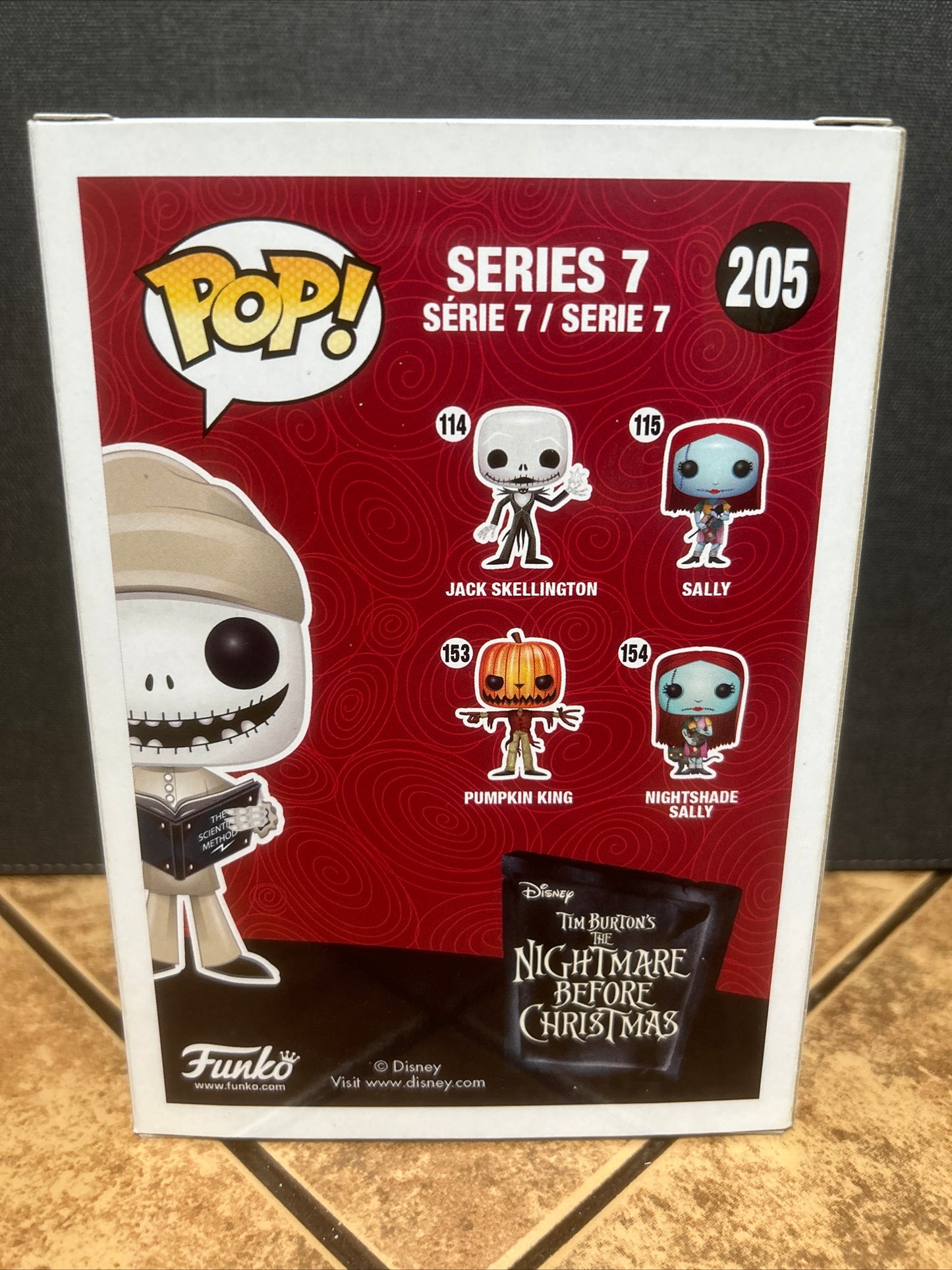 Funko Pop The Nightmare Before Christmas Pajama Jack #205 2016 Summer Convention Shared