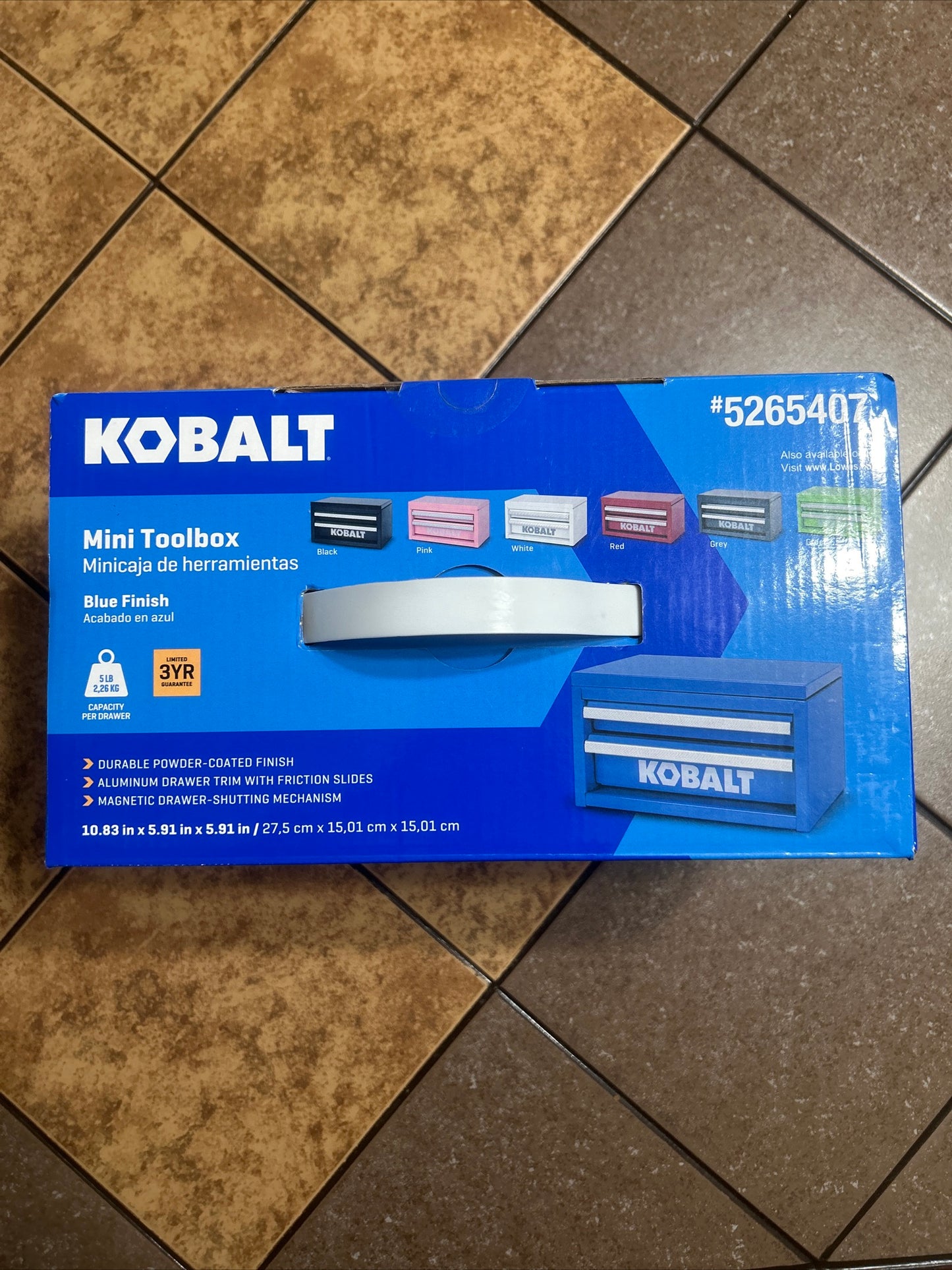 Kobalt Mini Tool Box - Blue (5265407)