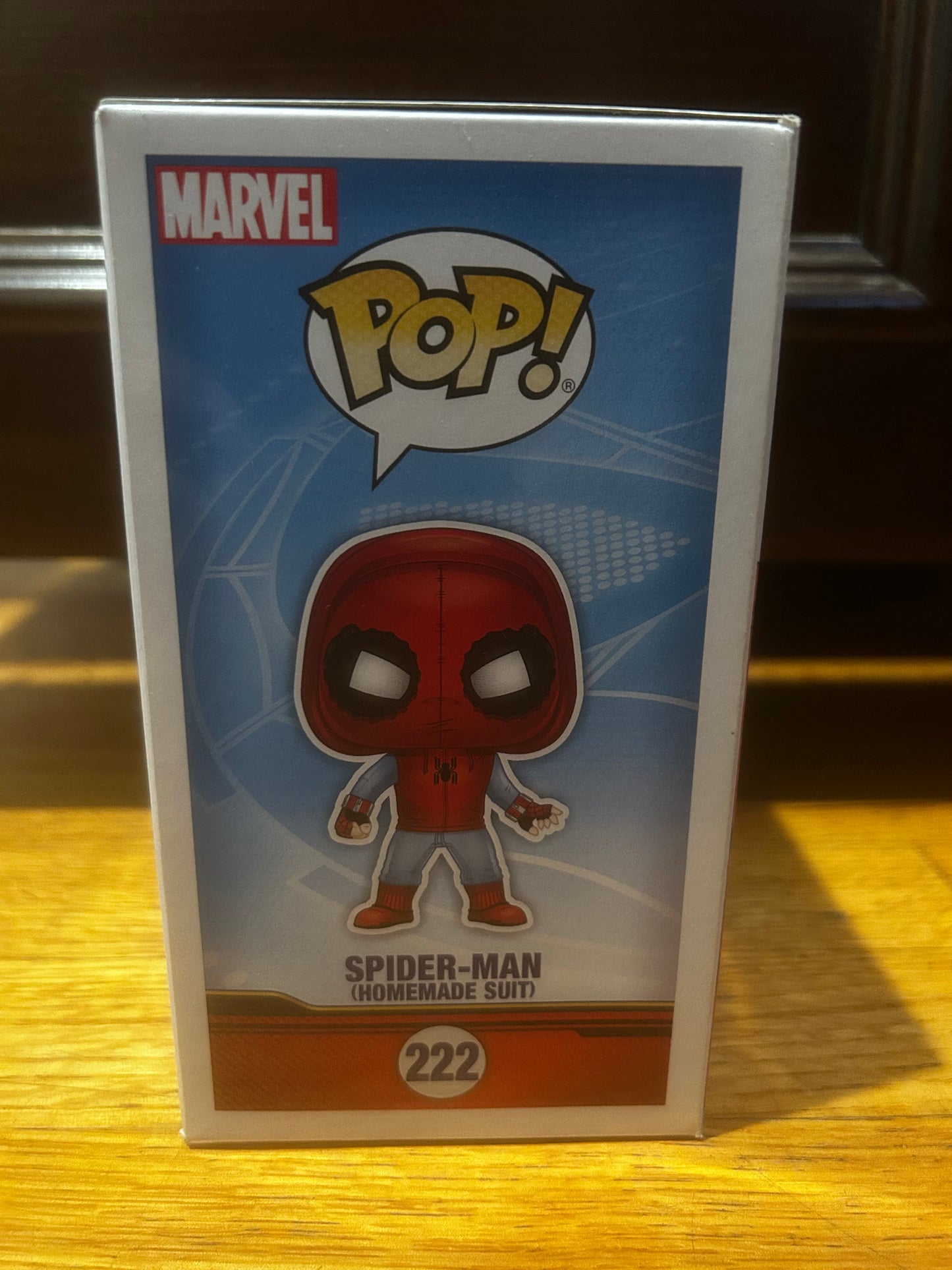 Funko Pop Marvel Movie: Spider-Man Homecoming: Spider-Man (Homemade Suit) #222