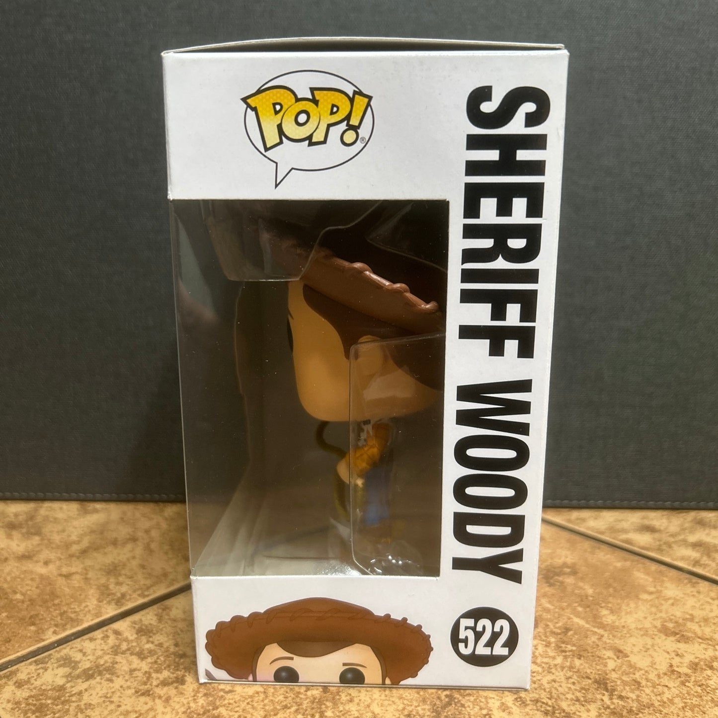 Funko Pop Disney Pixar Animation Movie Toy Story 4 Sheriff Woody #522