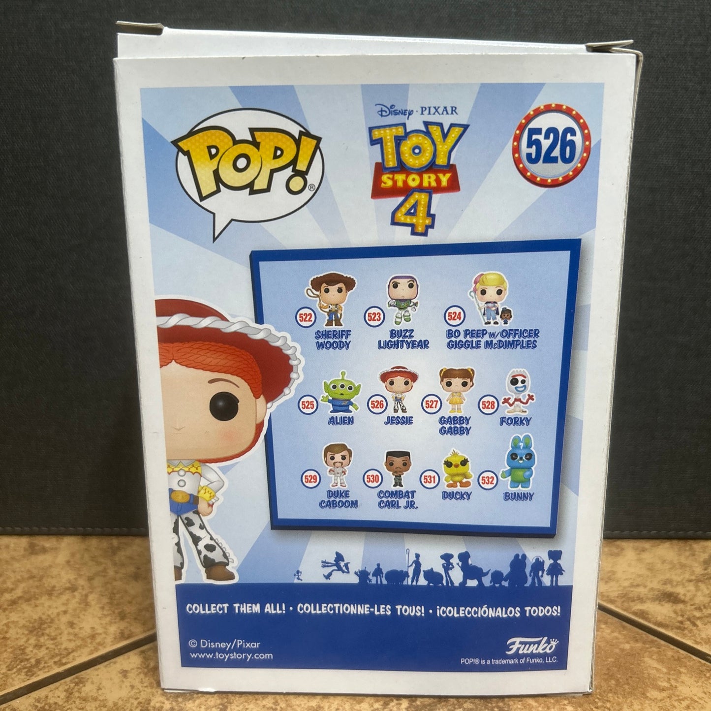 Funko Pop Disney Pixar Animation Movie Toy Story 4 Jessie #526