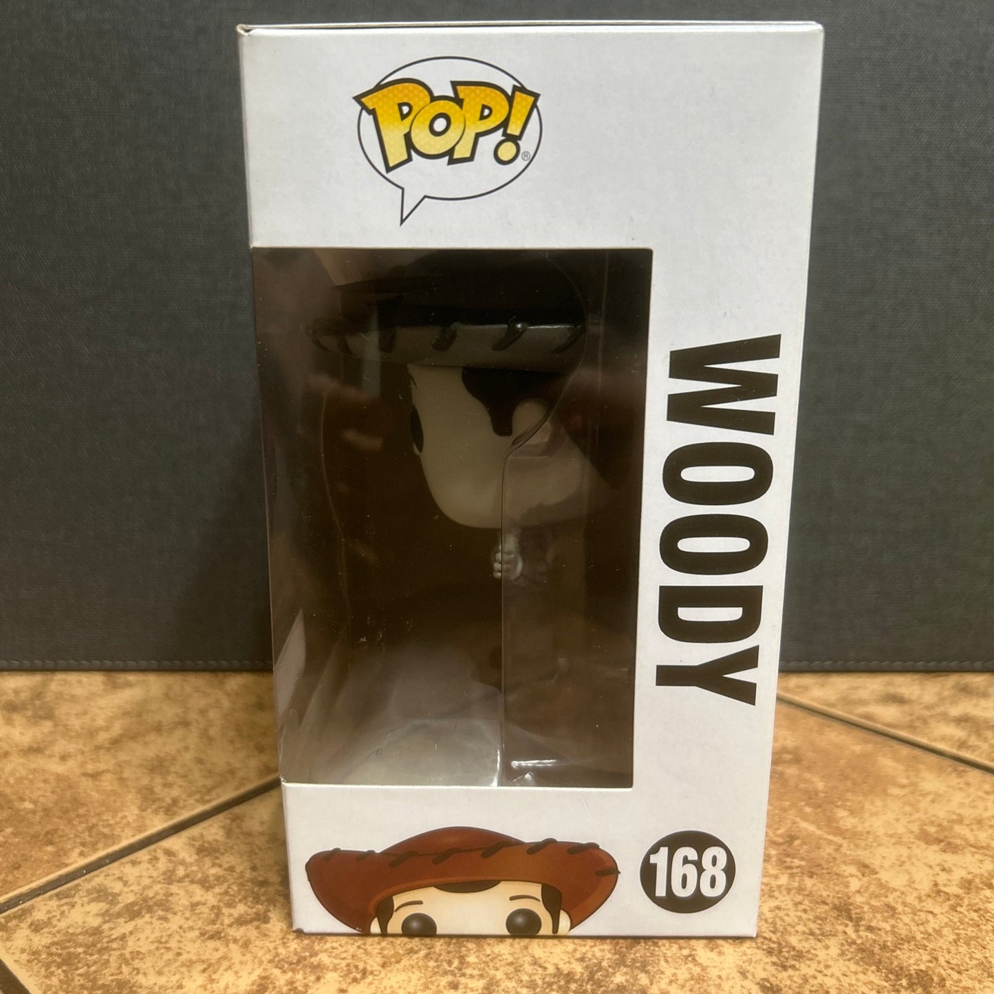 Funko Pop Disney Pixar Toy Story Woody #168 Black & White Box Lunch Exclusive