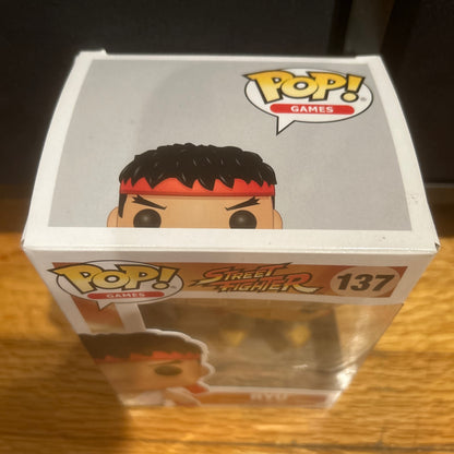 Funko Pop Video Game Street Fighter: Ryu #137