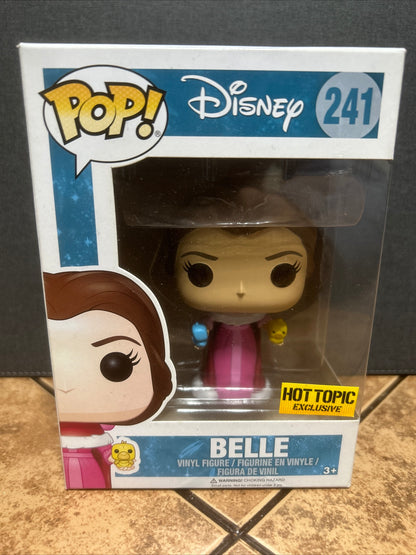 Funko Pop Disney Animated Movie Beauty and the Beast: Belle #241 Hot Topic Exclusive