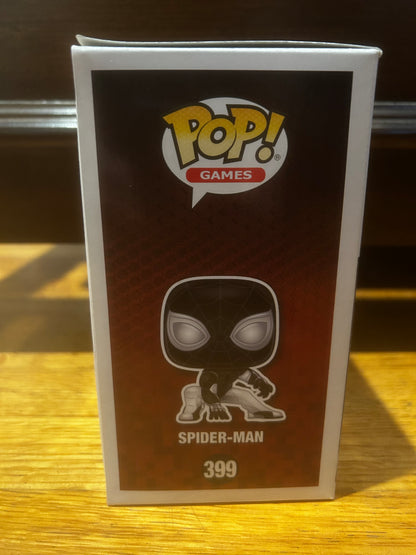 Funko Pop Marvel Games Spider-Man #399 GameStop Glow in the Dark Exclusive