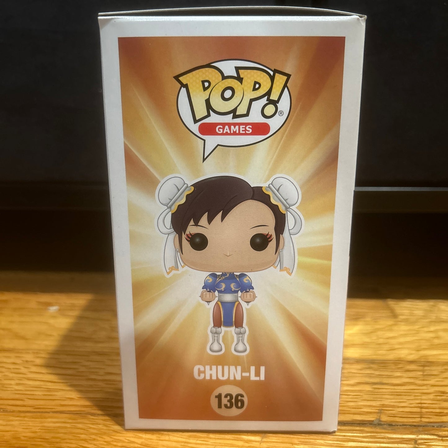 Funko Pop Video Game Street Fighter: Chun-Li #136