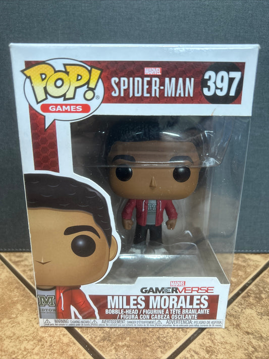 Funko Pop Marvel Spider-Man Gamer Verse Miles Morales #397