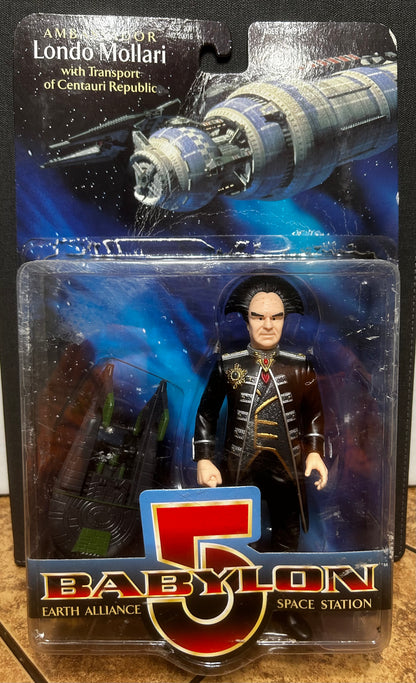 Babylon 5 Earth Alliance Space Station Ambassador Londo Mollari w/ Transport of Centauri Republic