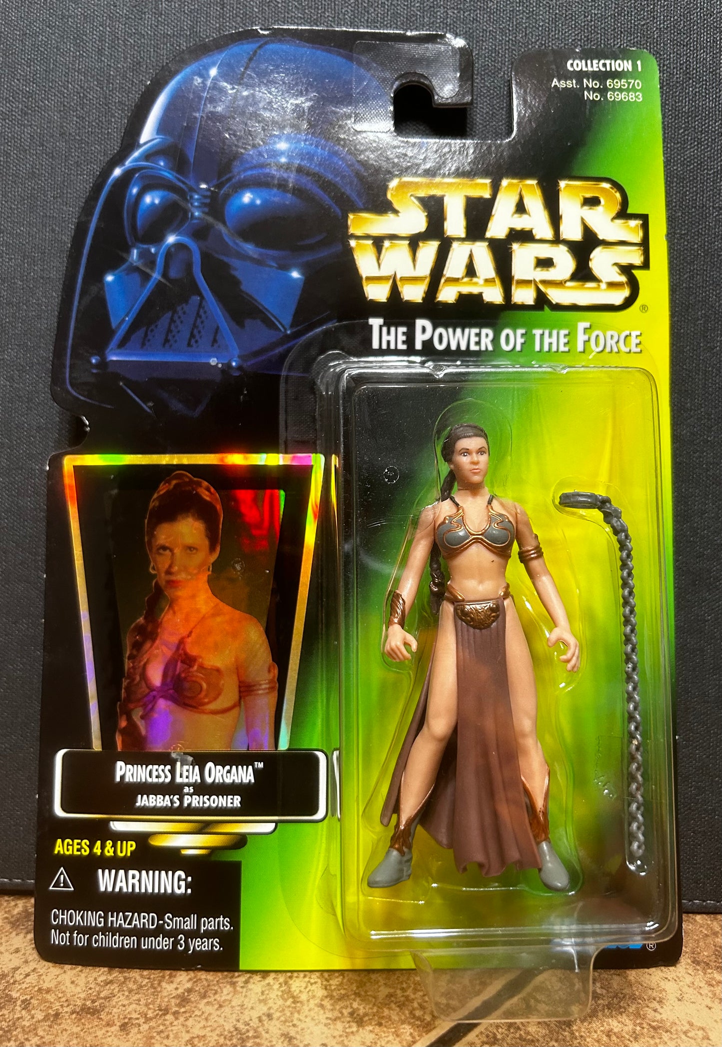 Star Wars The Power of the Force Princess Leia as Jabba's Prisoner