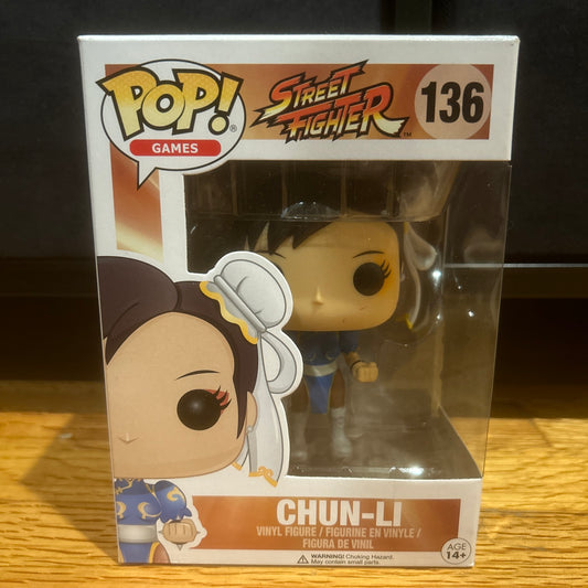 Funko Pop Video Game Street Fighter: Chun-Li #136