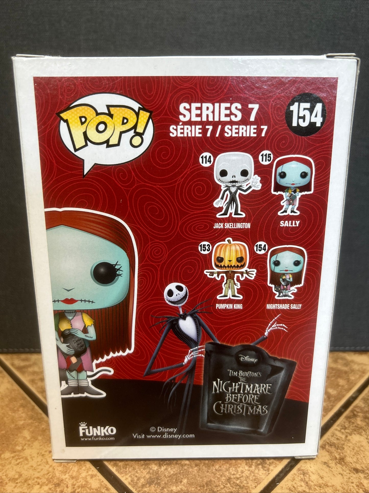 Funko Pop Disney Animated Movie Nightmare Before Christmas: Nightshade Sally#154