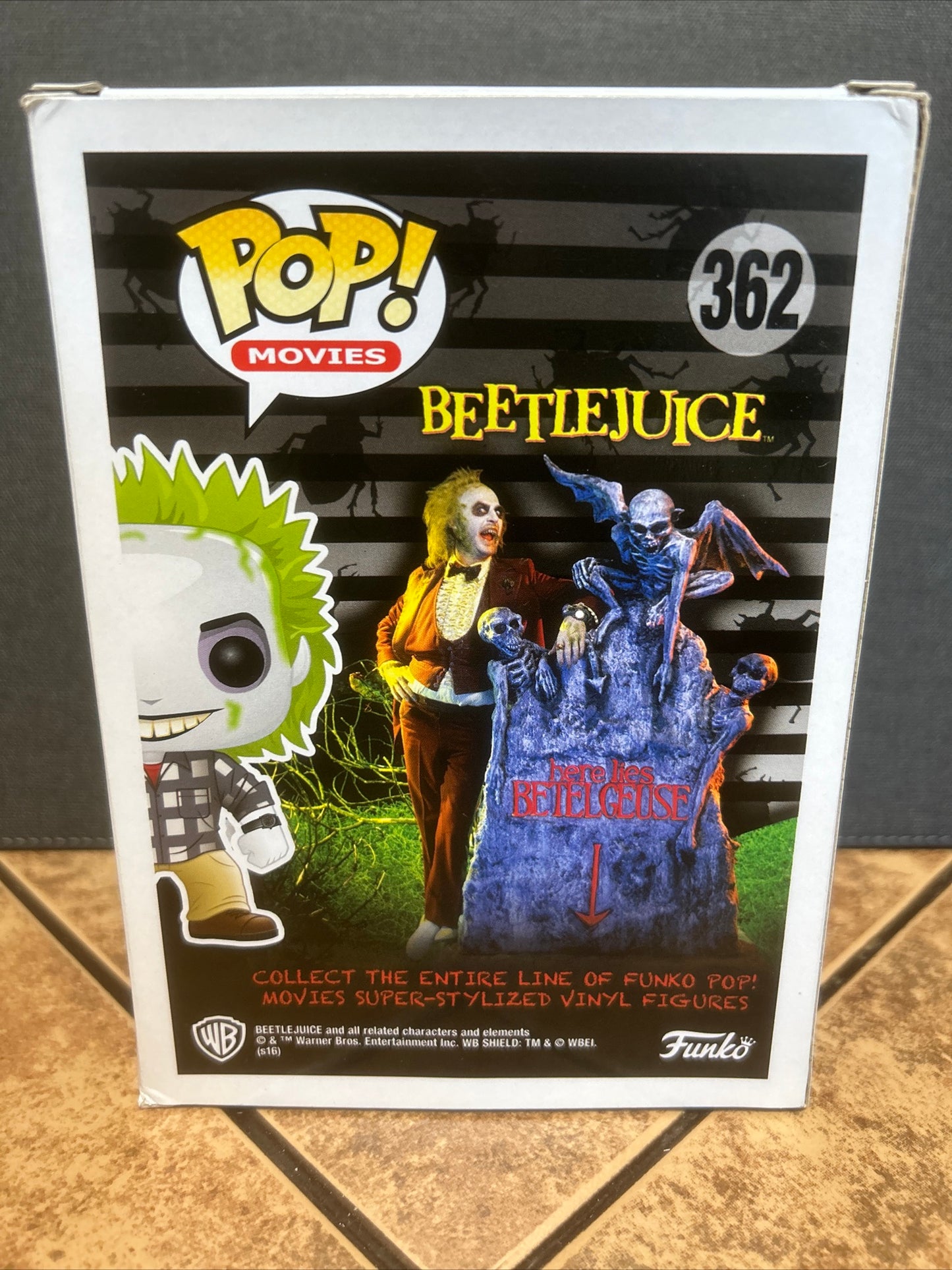 Funko Pop Live Action Movies Beetlejuice: Beetlejuice #362 Hot Topic Exclusive