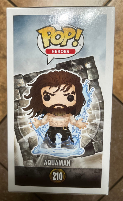 Funko Pop Live Action Movie DC Justice League: Aquaman #210 DC Exclusive