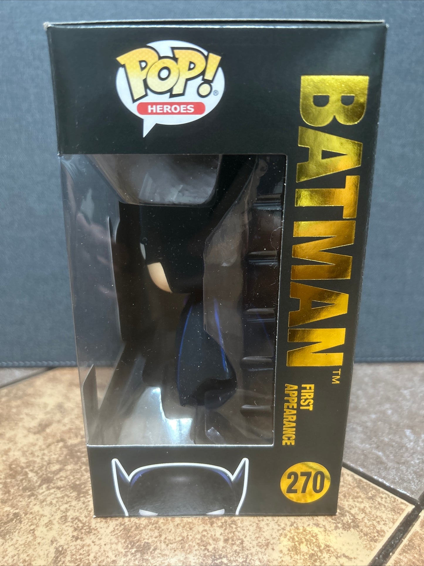 Funko Pop Heroes DC Comics: Batman (First Appearance) (80 Years) #270