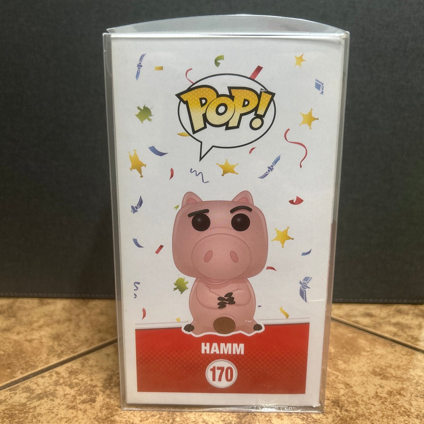 Funko Pop Disney Pixar Animation Movie Toy Story Hamm #170 20th Anniversary