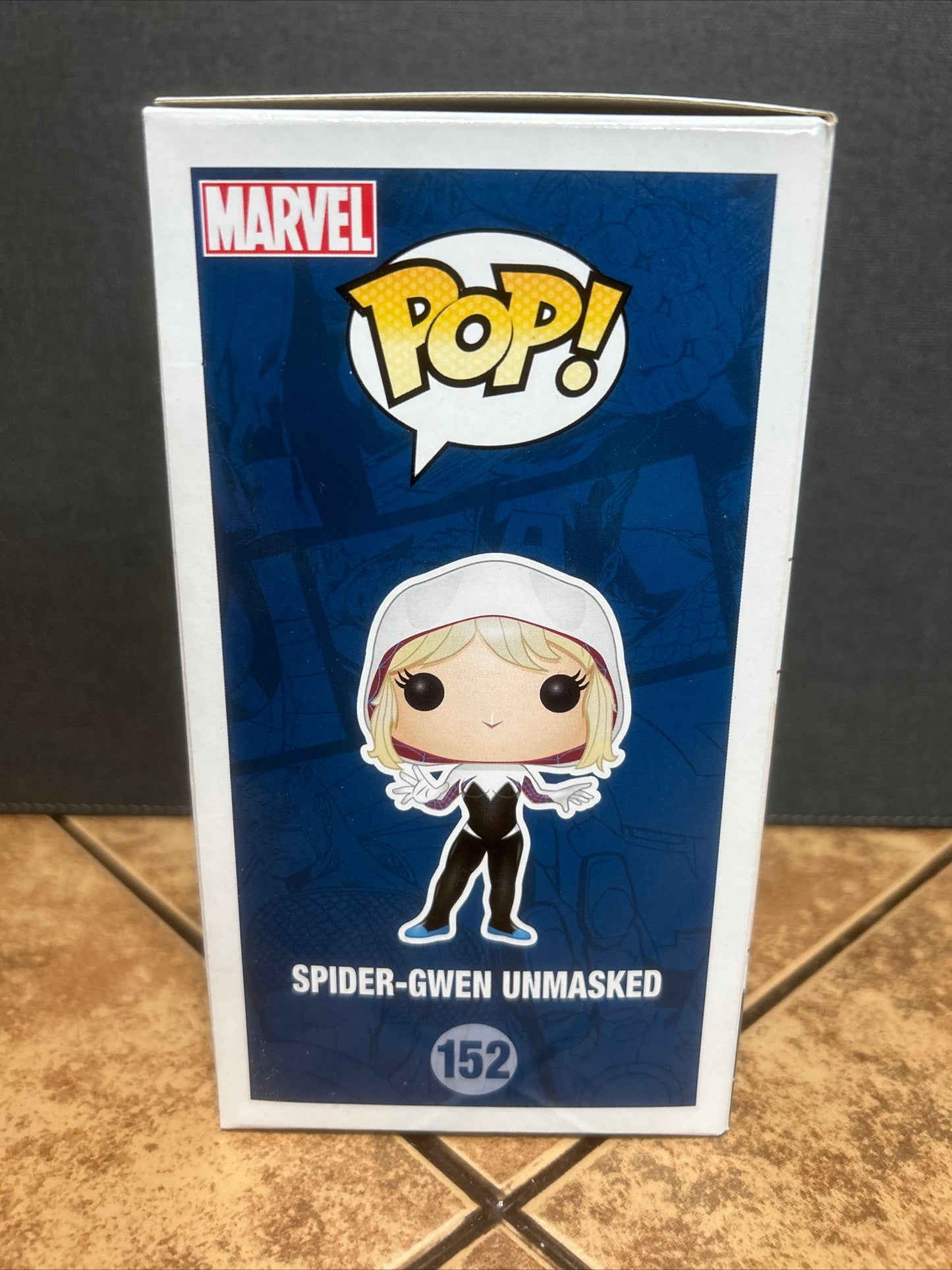 Funko Pop Marvel Comics: Spider-Gwen UnMasked #152