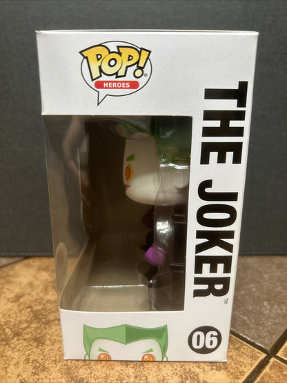 Funko Pop DC Super Heroes: The Joker #06 Walgreens Exclusive Black Purple Suit