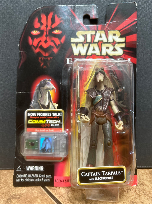 Star Wars Episode 1 Collection Captain Tarpals with Electropole and CommTech