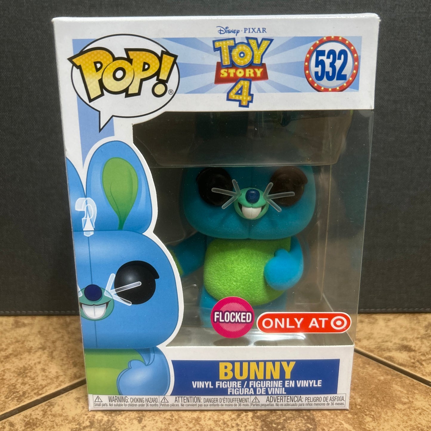 Funko Pop Disney Pixar Bunny #532 Target Exclusive Flocked