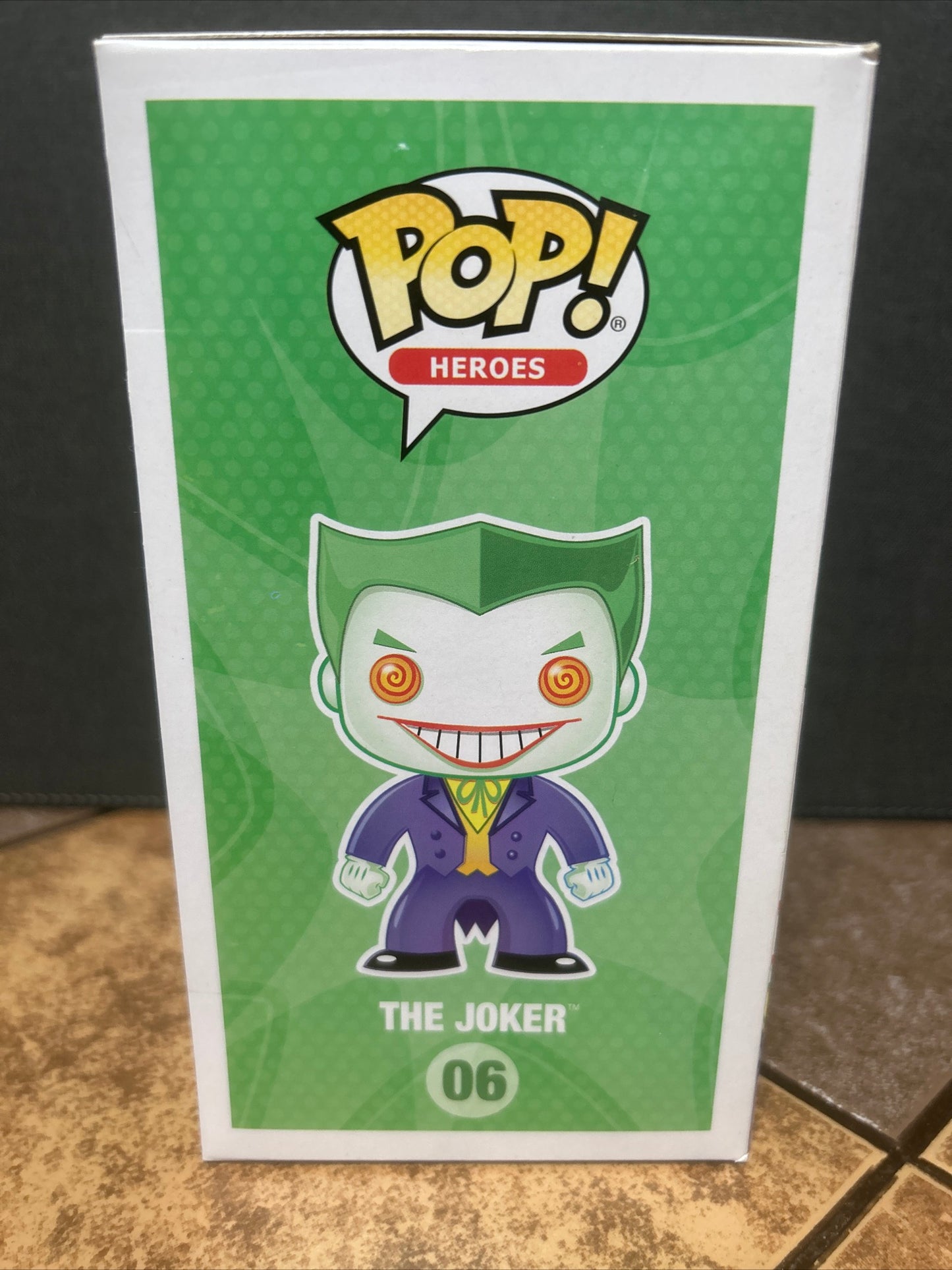 Funko Pop DC Super Heroes: The Joker #06 Walgreens Exclusive Black Purple Suit