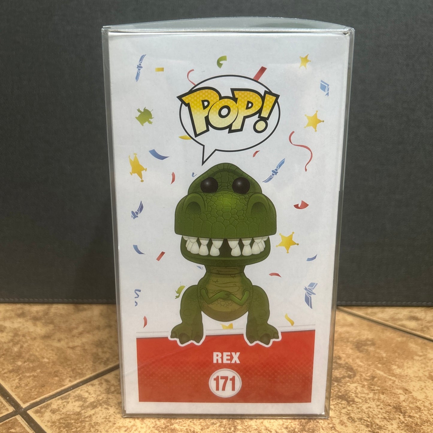 Funko Pop Disney Pixar Animation Movie Toy Story Rex #171 20th Anniversary