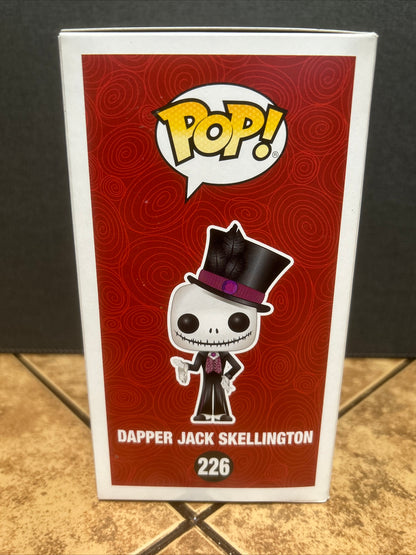 Funko Pop Disney Animation Dapper Jack Skellington #226 Hot Topic Exclusive