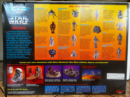 Star Wars Droids Micro Machines Space 1995 Galoob Toys 16 Figures