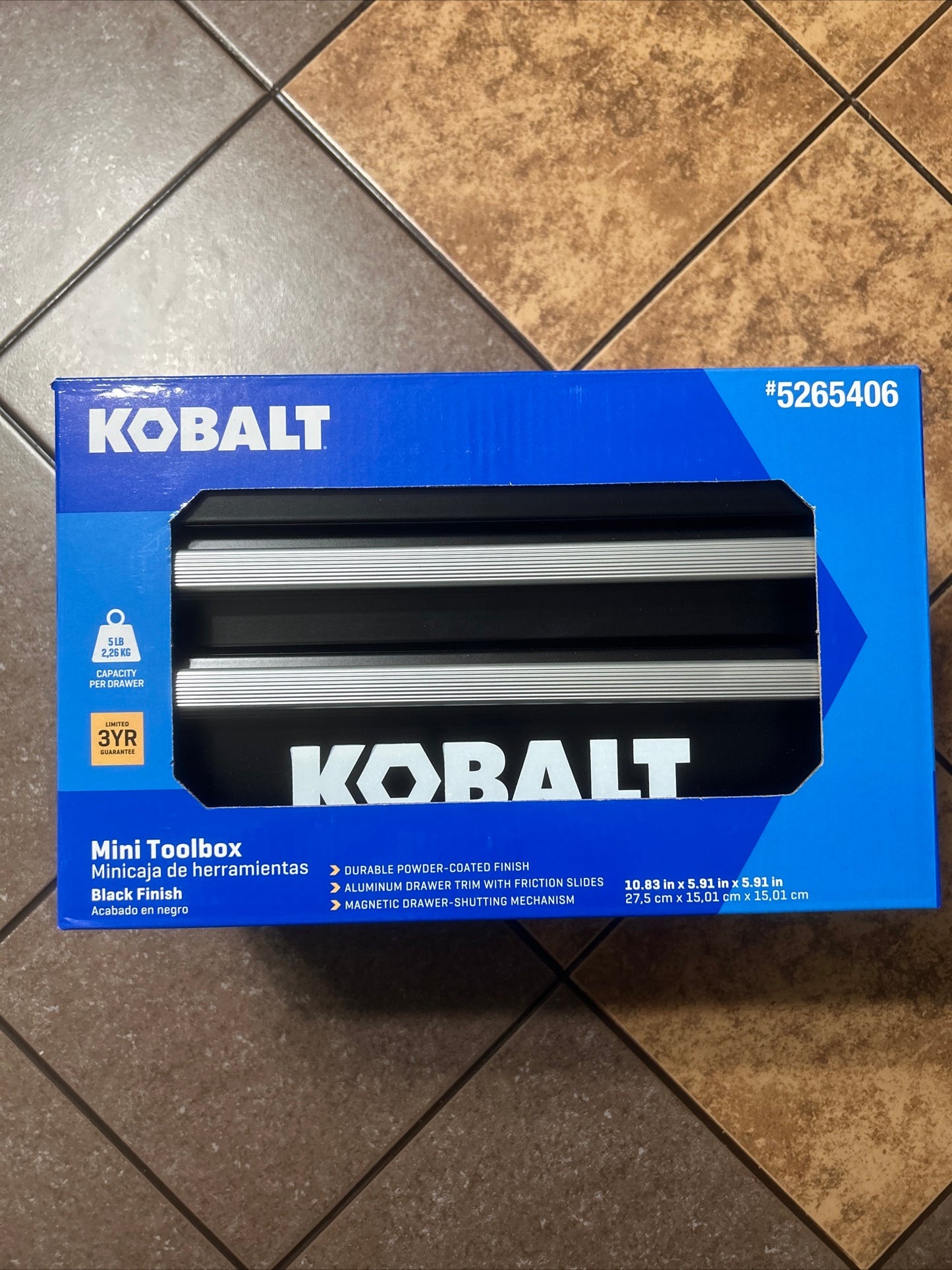 Kobalt Mini Tool Box - Black (5265406)