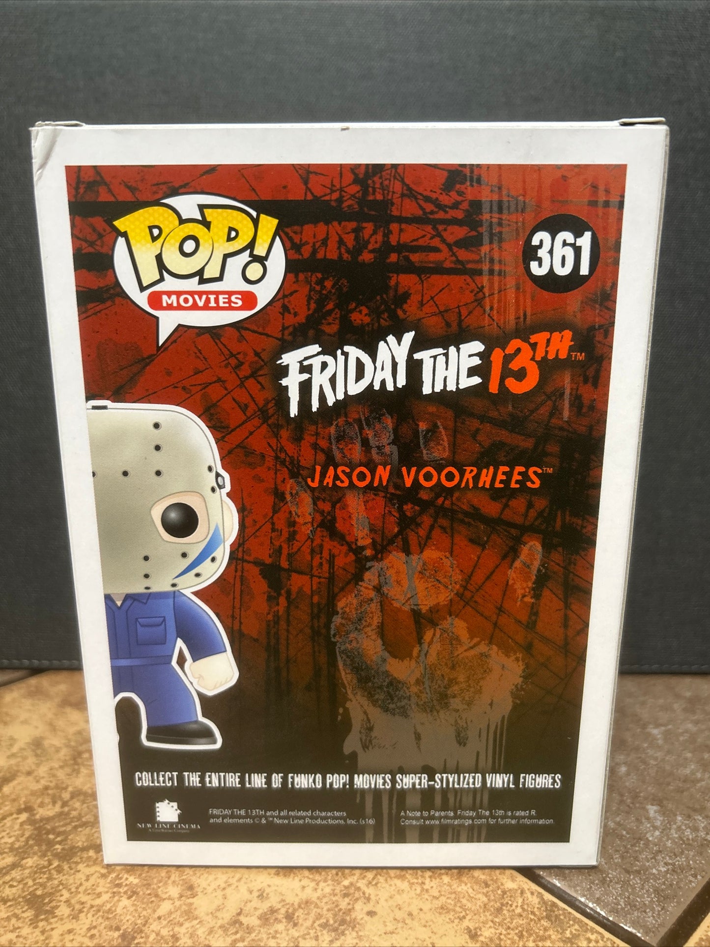 Funko Pop Movie Friday the 13th Jason Voorhees #361 Hot Topic Exclusive